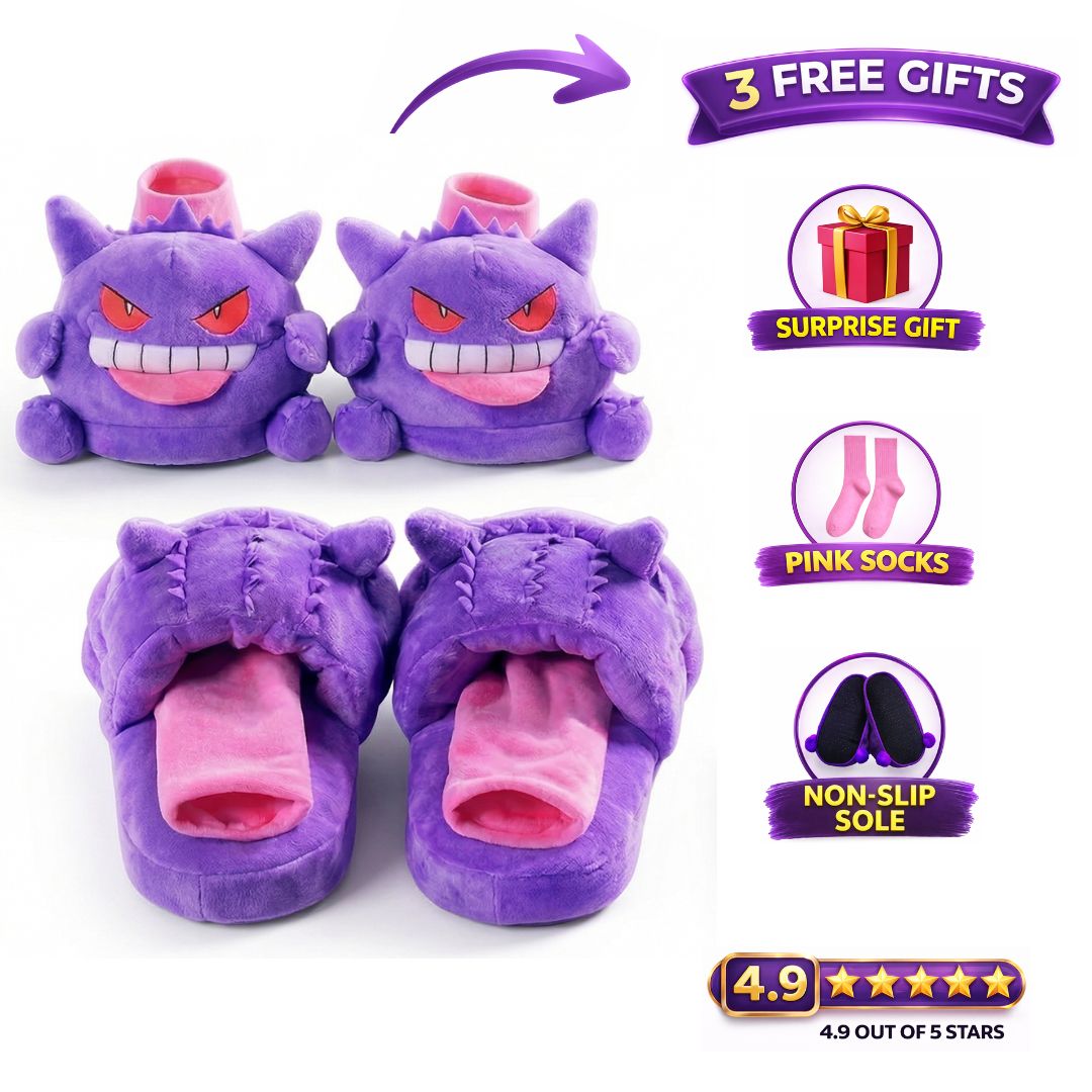 GhostySteps™ Plush Slippers
